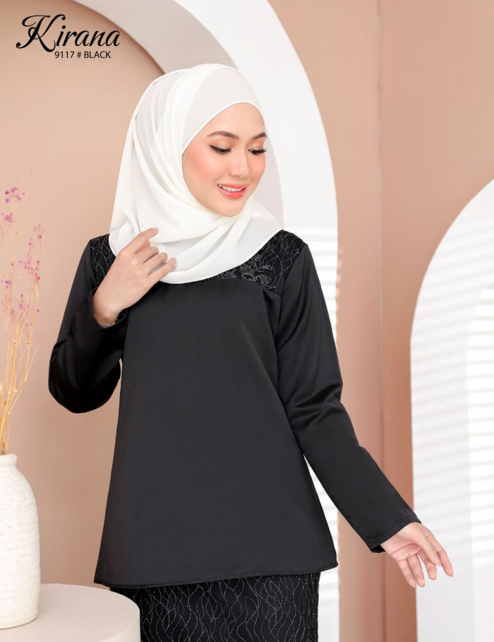 KIRANA KURUNG MODERN (BLACK) 9117 / P9117