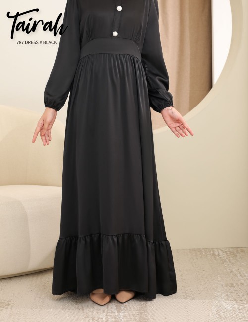 TAIRAH DRESS (BLACK) 787 / P787