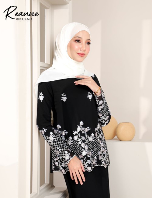 REANNE KURUNG MODERN (BLACK) 802 / P802