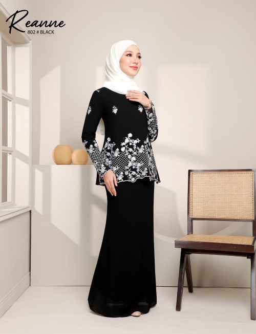 REANNE KURUNG MODERN (BLACK) 802 / P802