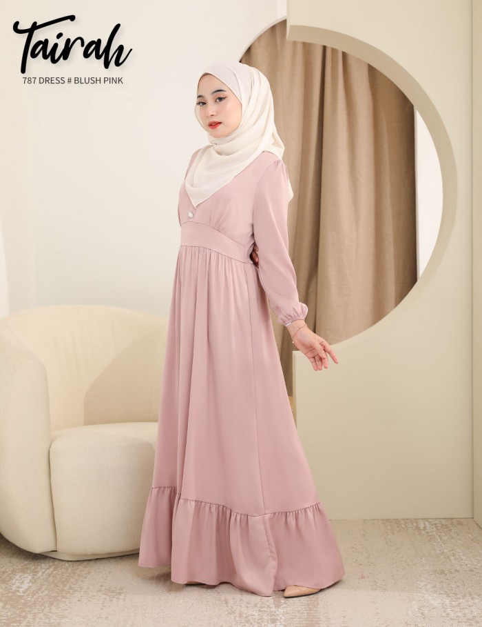 TAIRAH DRESS (BLUSH PINK) 787 / P787