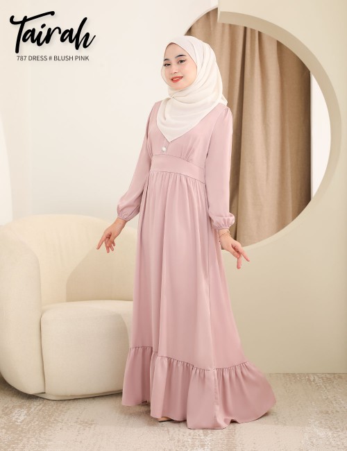 TAIRAH DRESS (BLUSH PINK) 787 / P787