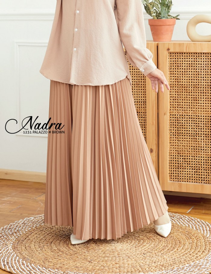 NADRA PALAZZO (BROWN) 1231