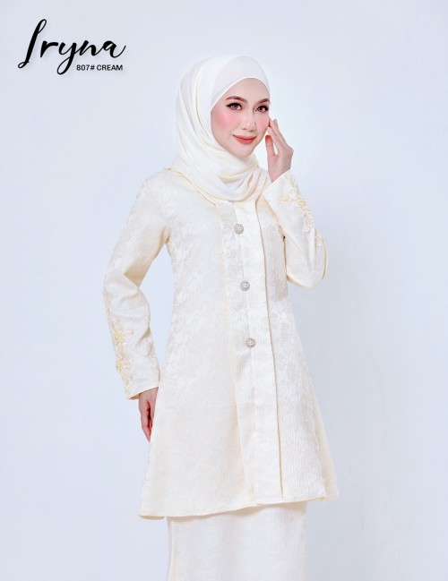 IRYNA KEBAYA MODERN (CREAM) 807