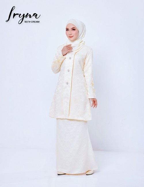 IRYNA KEBAYA MODERN (CREAM) 807