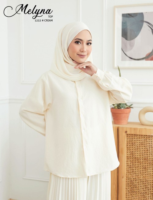 MELYNA TOP (CREAM) 1232