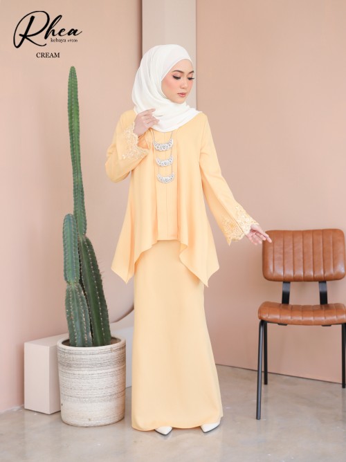 RHEA KEBAYA MODERN (CREAM) 9106 / P9106