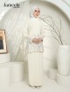 JAMEELA KURUNG MODERN (CREAM) 1268