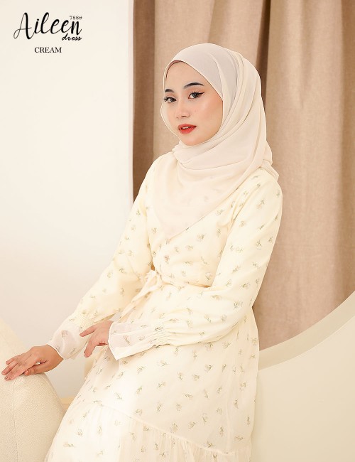 AILEEN DRESS (CREAM) 788 / P788 / SP788