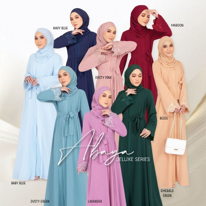 ABAYA DELUXE SERIES (LAVENDER) 9093 / P9093 / SP9093