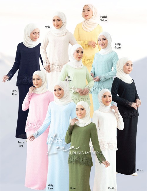 LEIA KURUNG MODERN (VANILLA) 786 / P786 / SP786