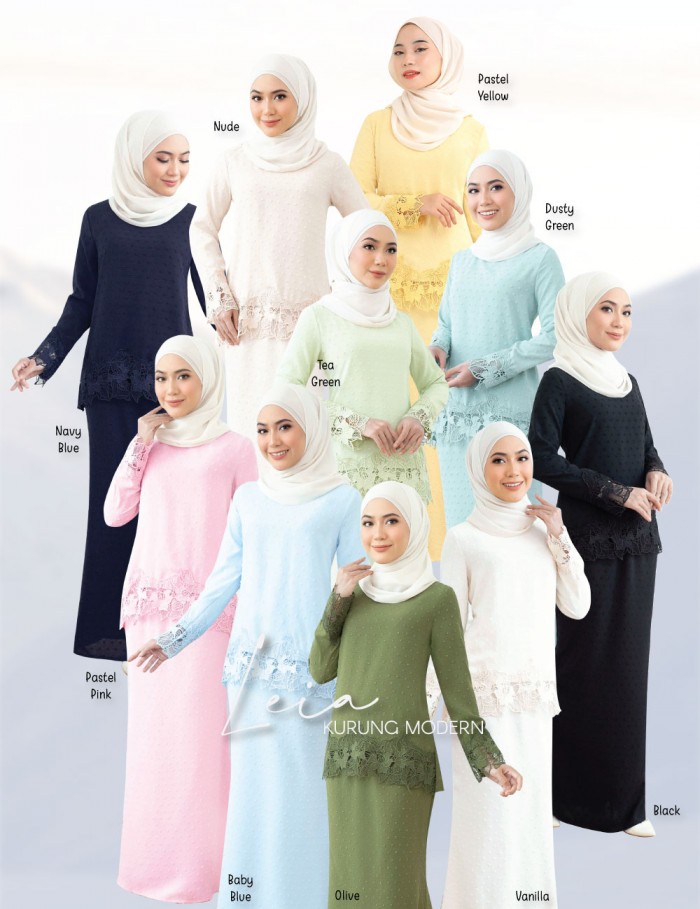 LEIA KURUNG MODERN (VANILLA) 786 / P786 / SP786