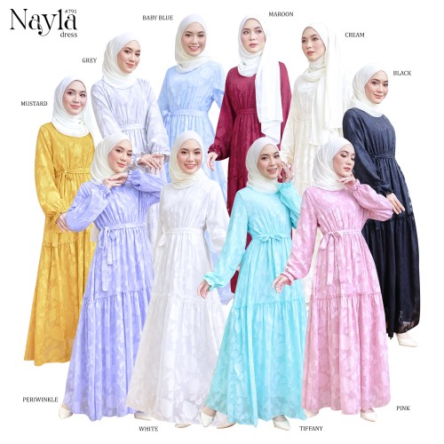 NAYLA DRESS (TIFFANY) 791 / P791