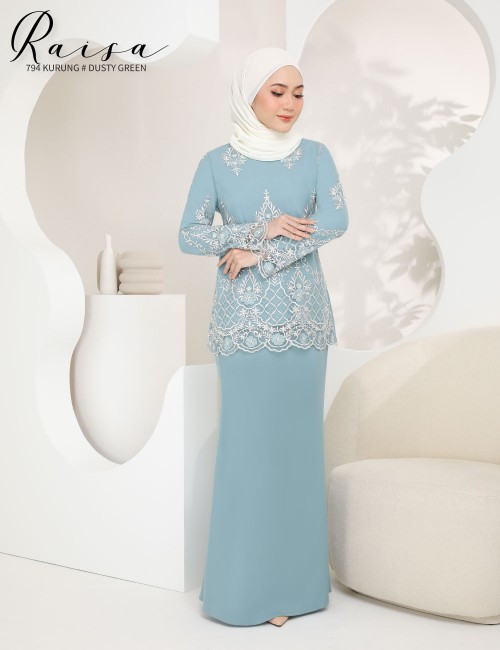 RAISA KURUNG MODERN (DUSTY GREEN) 794 / P794 / SP794