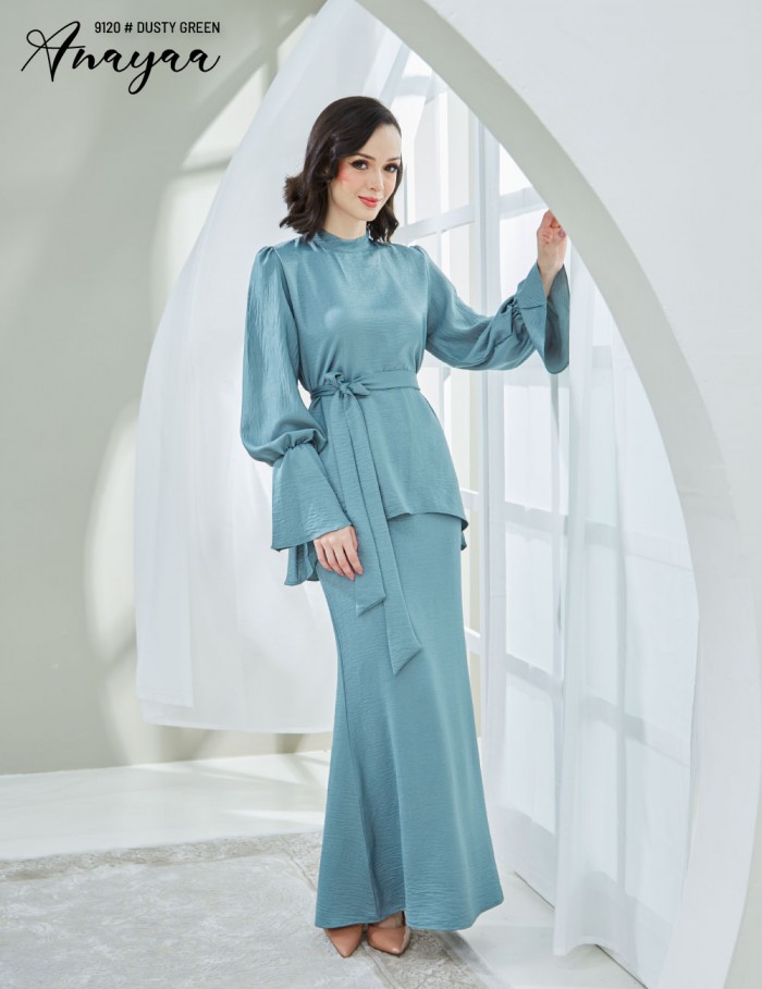 ANAYAA KURUNG MODERN (DUSTY GREEN) 9120 / P9120