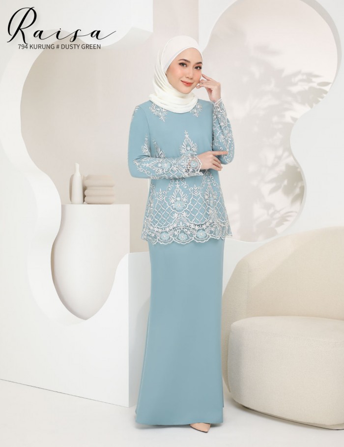 RAISA KURUNG MODERN (DUSTY GREEN) 794 / P794 / SP794