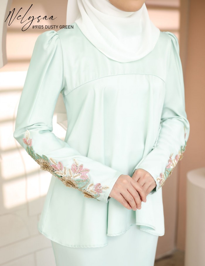 NELYSAA KURUNG (DUSTY GREEN) 9105