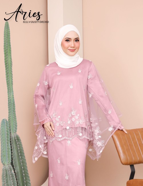 ARIES KURUNG MODERN (DUSTY ORCHID) 9111