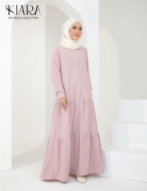 KIARA DRESS (DUSTY PINK) 793 / P793