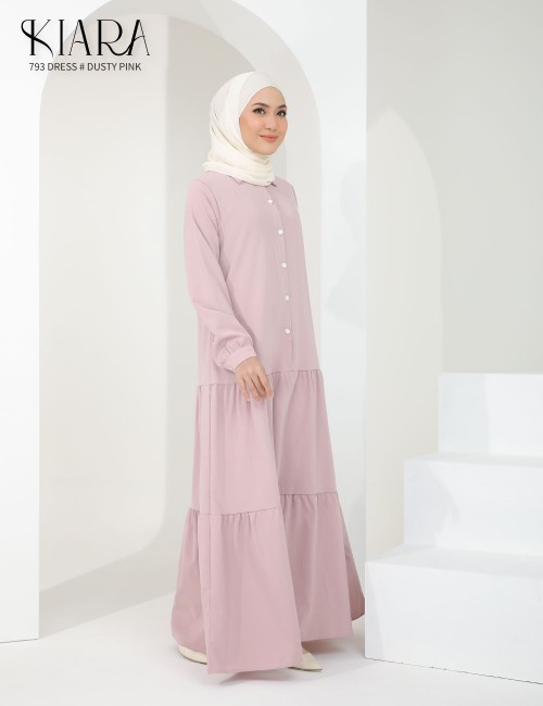 KIARA DRESS (DUSTY PINK) 793 / P793