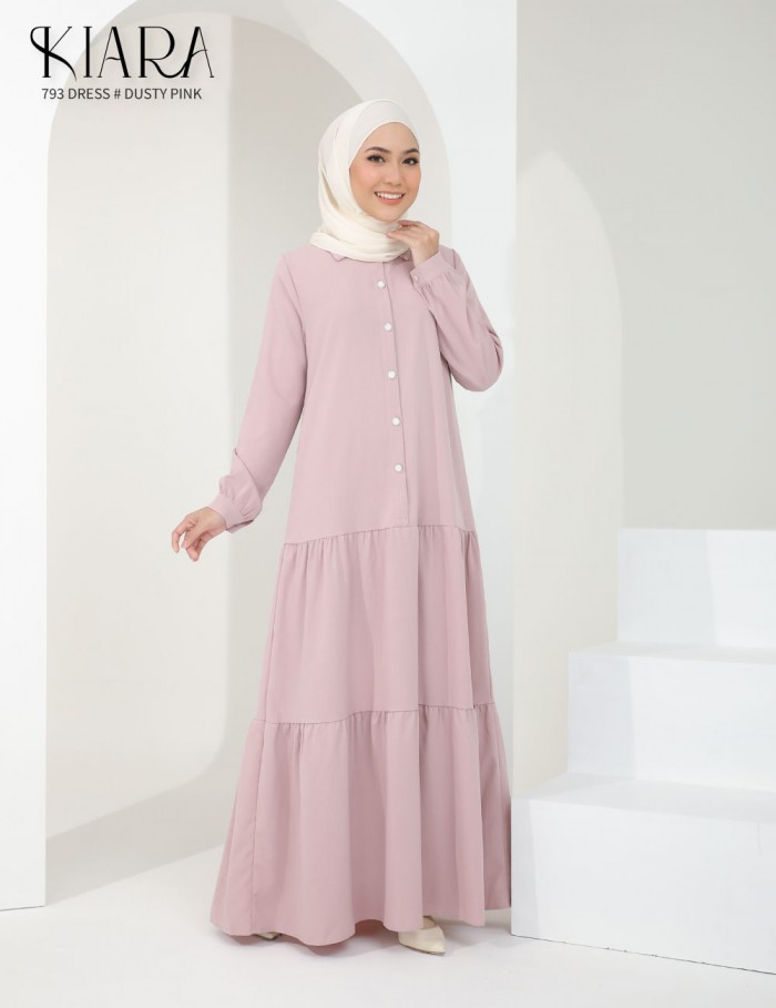 KIARA DRESS (DUSTY PINK) 793 / P793