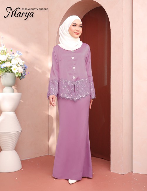 MARYA KURUNG MODERN (DUSTY PURPLE) 9129