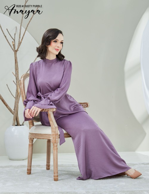 ANAYAA KURUNG MODERN (DUSTY PURPLE) 9120 / P9120