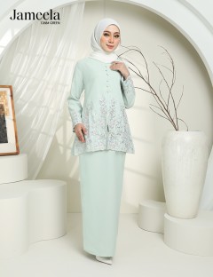 JAMEELA KURUNG MODERN (GREEN) 1268