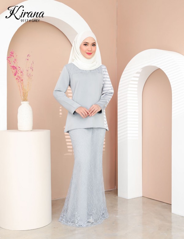 KIRANA KURUNG MODERN (GREY) 9117 / P9117