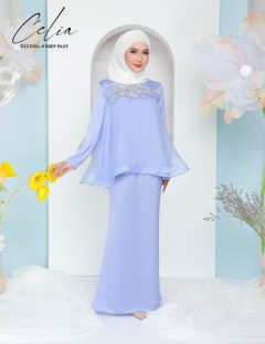 CELIA DOLL KURUNG MODERN (BABY BLUE) 813