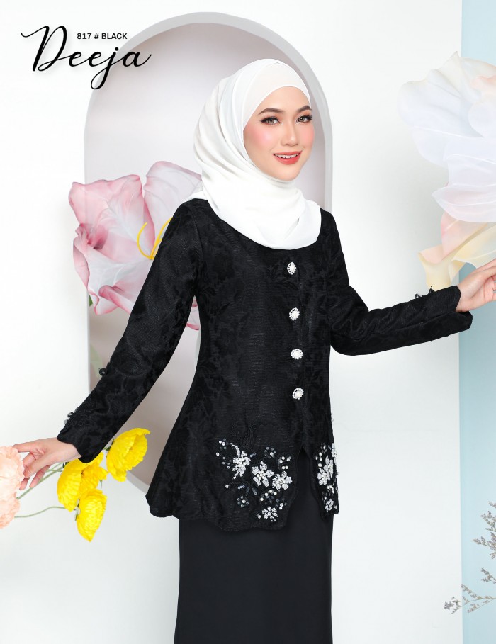 DEEJA KURUNG MODERN (BLACK) 817