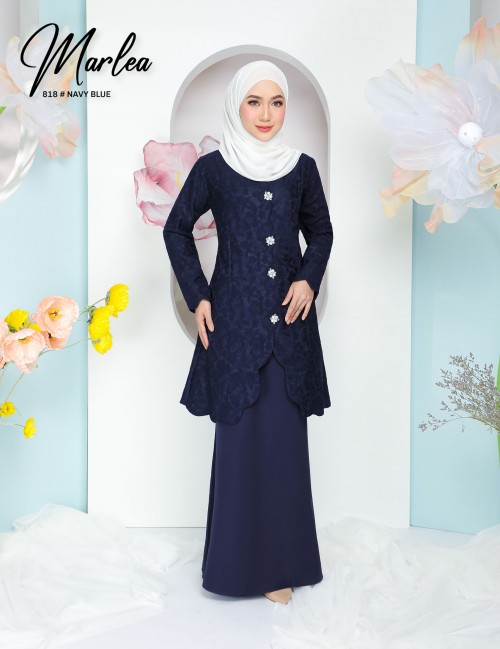 MARLEA KURUNG MODERN (NAVY BLUE) 818