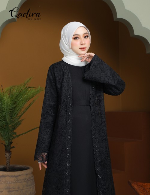 QADIRA ABAYA (BLACK) 825#