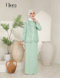 ELIORA KURUNG MODERN (DUSTY GREEN) 831