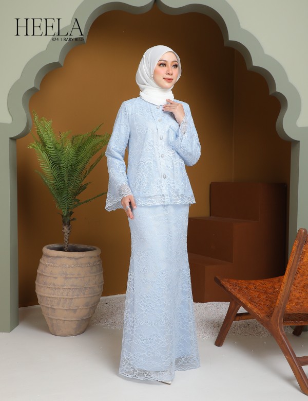 HEELA KURUNG MODERN (BABY BLUE) 824