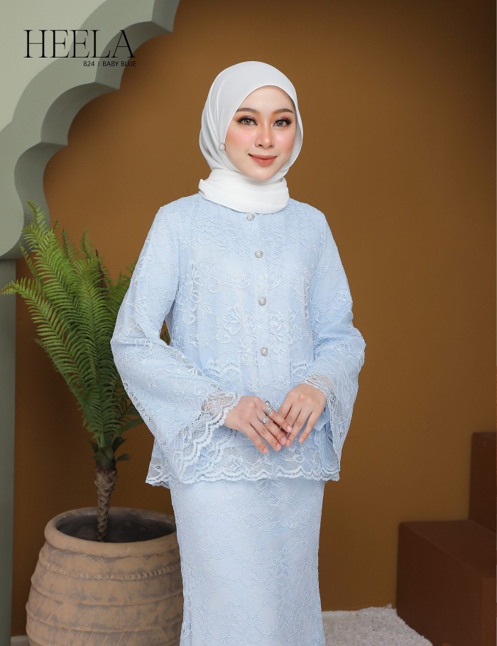 HEELA KURUNG MODERN (BABY BLUE) 824