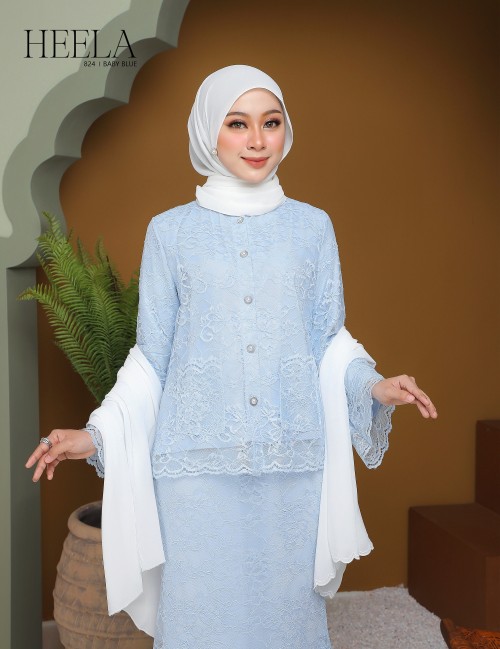 HEELA KURUNG MODERN (BABY BLUE) 824