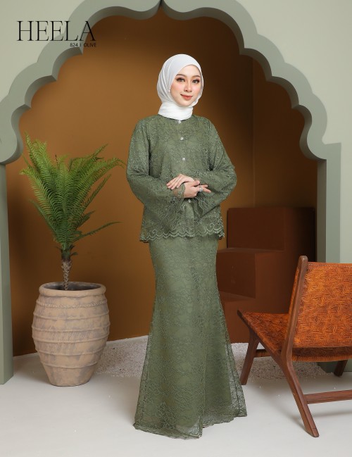 HEELA KURUNG MODERN (OLIVE) 824