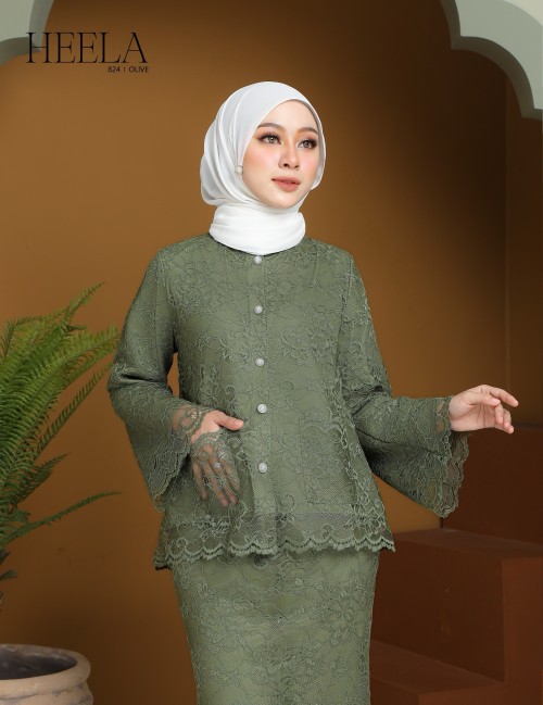 HEELA KURUNG MODERN (OLIVE) 824