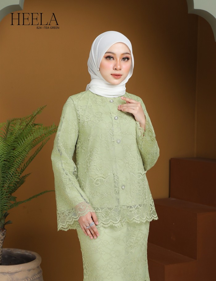 HEELA KURUNG MODERN (TEA GREEN) 824