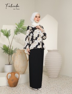 FAHEEDA KURUNG MODERN (BLACK) 1269