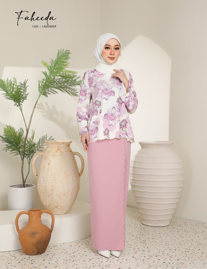 FAHEEDA KURUNG MODERN (LAVENDER) 1269