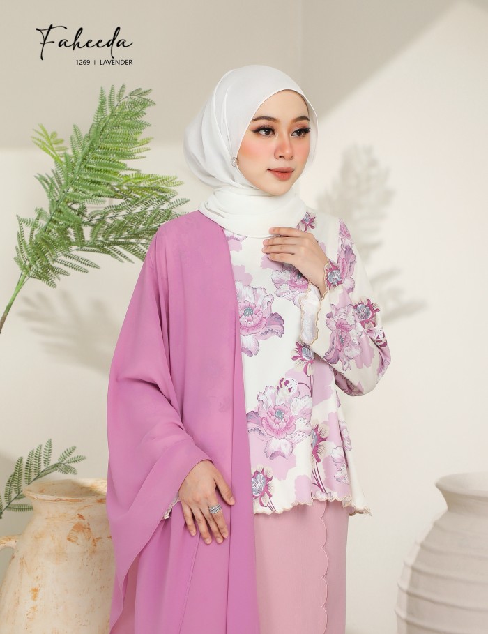 FAHEEDA KURUNG MODERN (LAVENDER) 1269