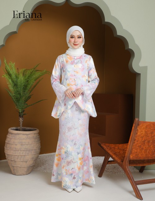 ERIANA KURUNG MODERN (LAVENDER) 826#