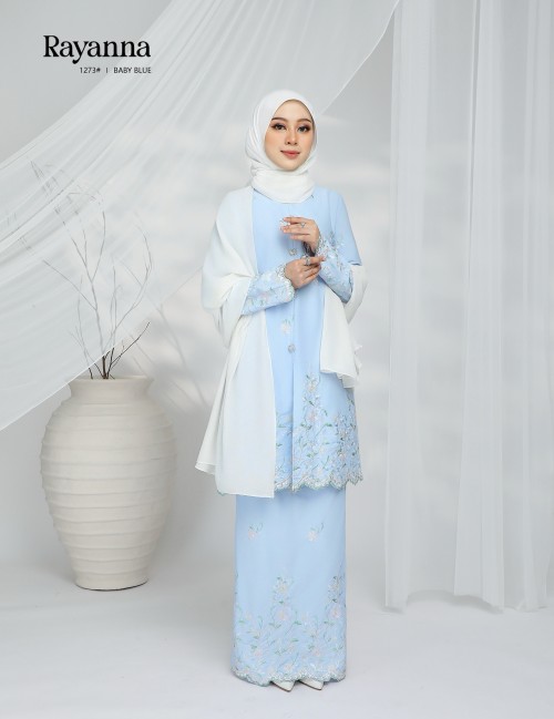 RAYANNA KURUNG MODERN (BABY BLUE) 1273#