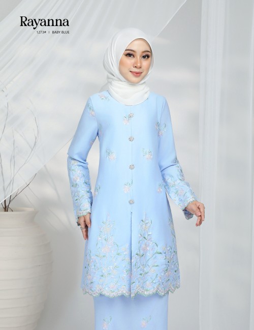 RAYANNA KURUNG MODERN (BABY BLUE) 1273#