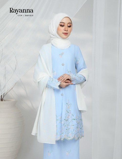 RAYANNA KURUNG MODERN (BABY BLUE) 1273#