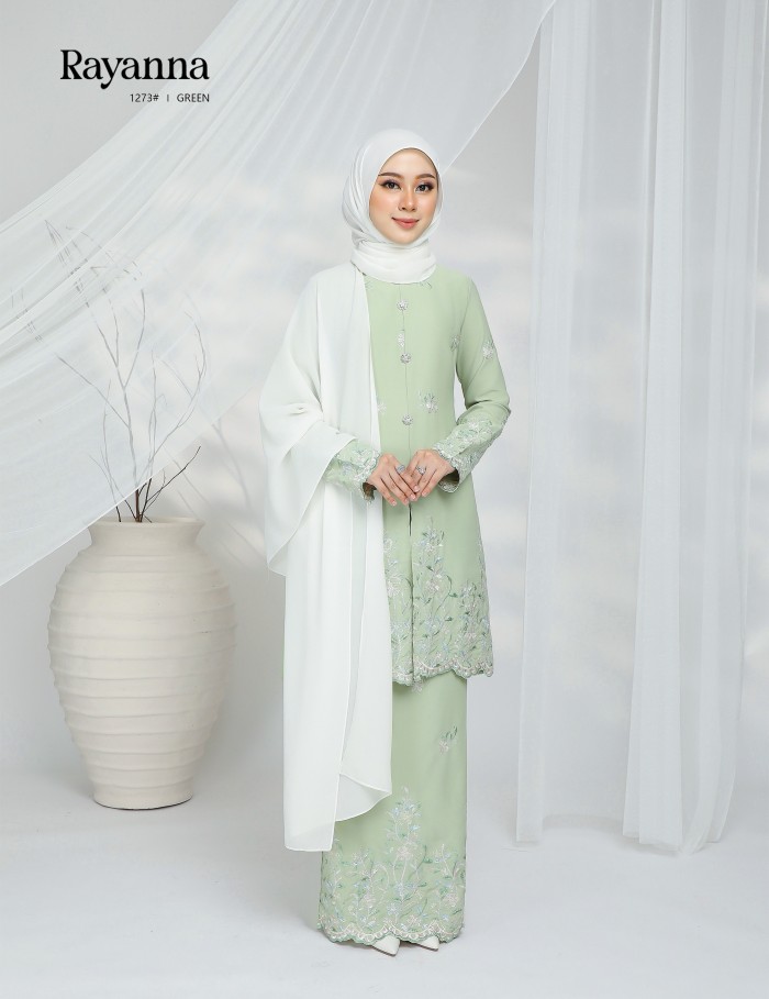 RAYANNA KURUNG MODERN (GREEN) 1273#