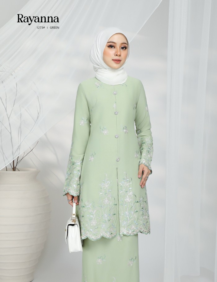 RAYANNA KURUNG MODERN (GREEN) 1273#