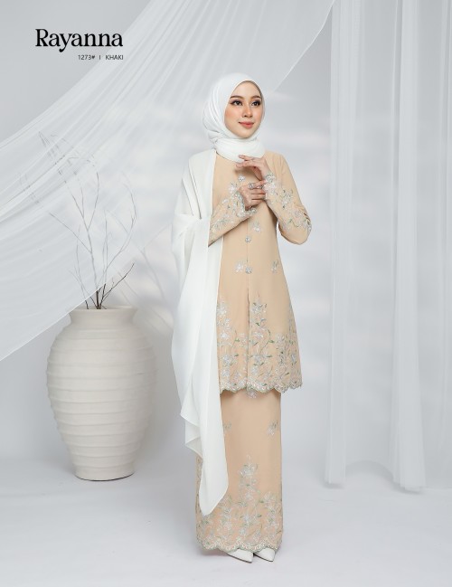 RAYANNA KURUNG MODERN (KHAKI) 1273#